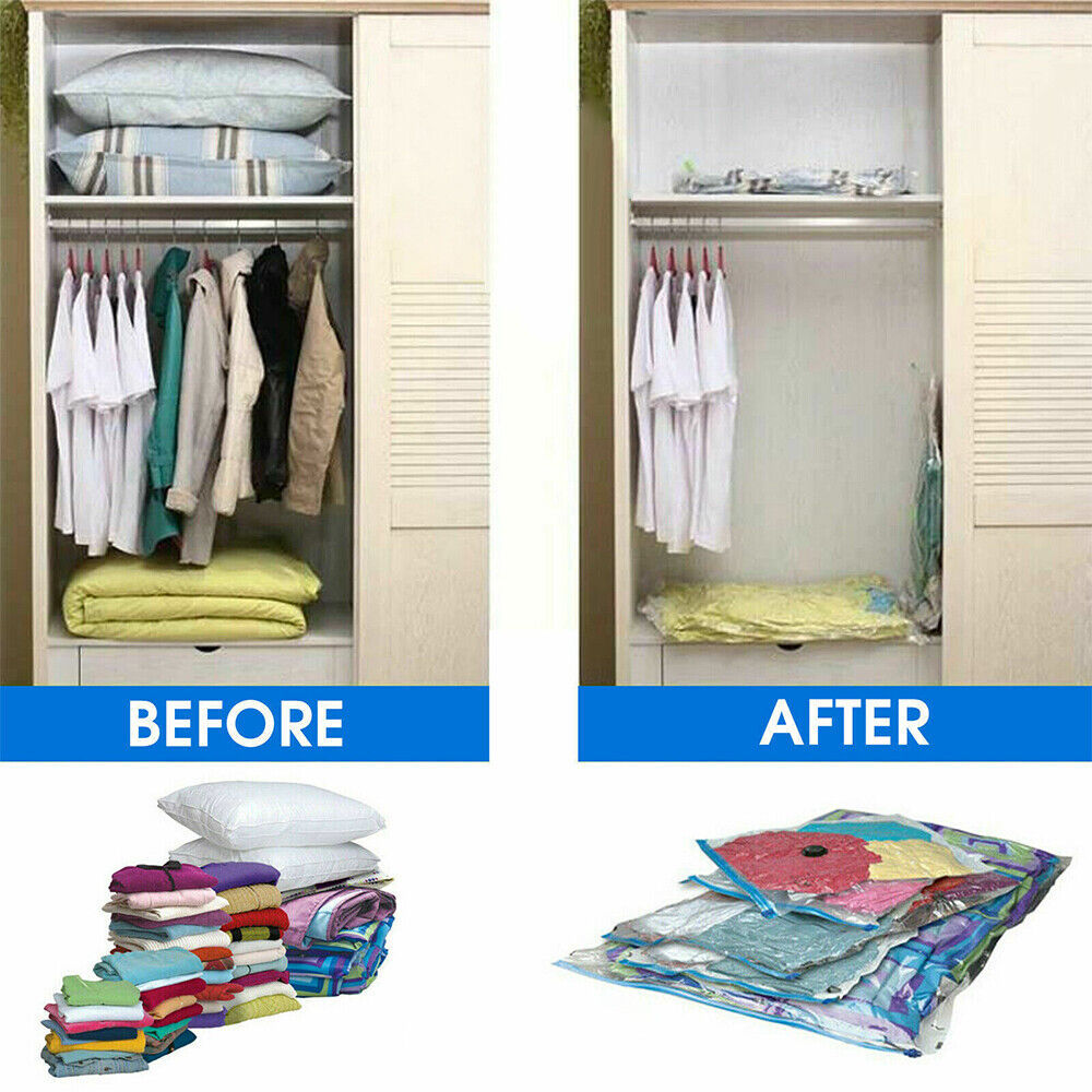12 Vacuum Storage Bags with Hand Pump – Space Saving Set - Image 10