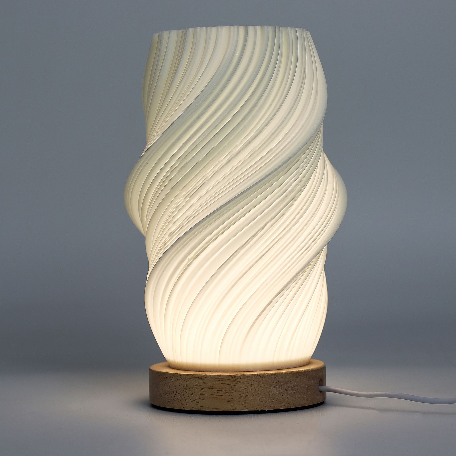 New Wave Lamp - USB - 3 settings - Cloud Twisted - Image 4