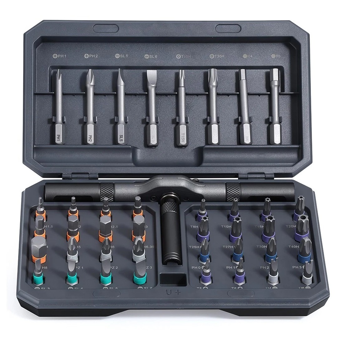 42-in-1 Magnetic Ratchet Screwdriver Set – DIY Tool Kit - Image 3