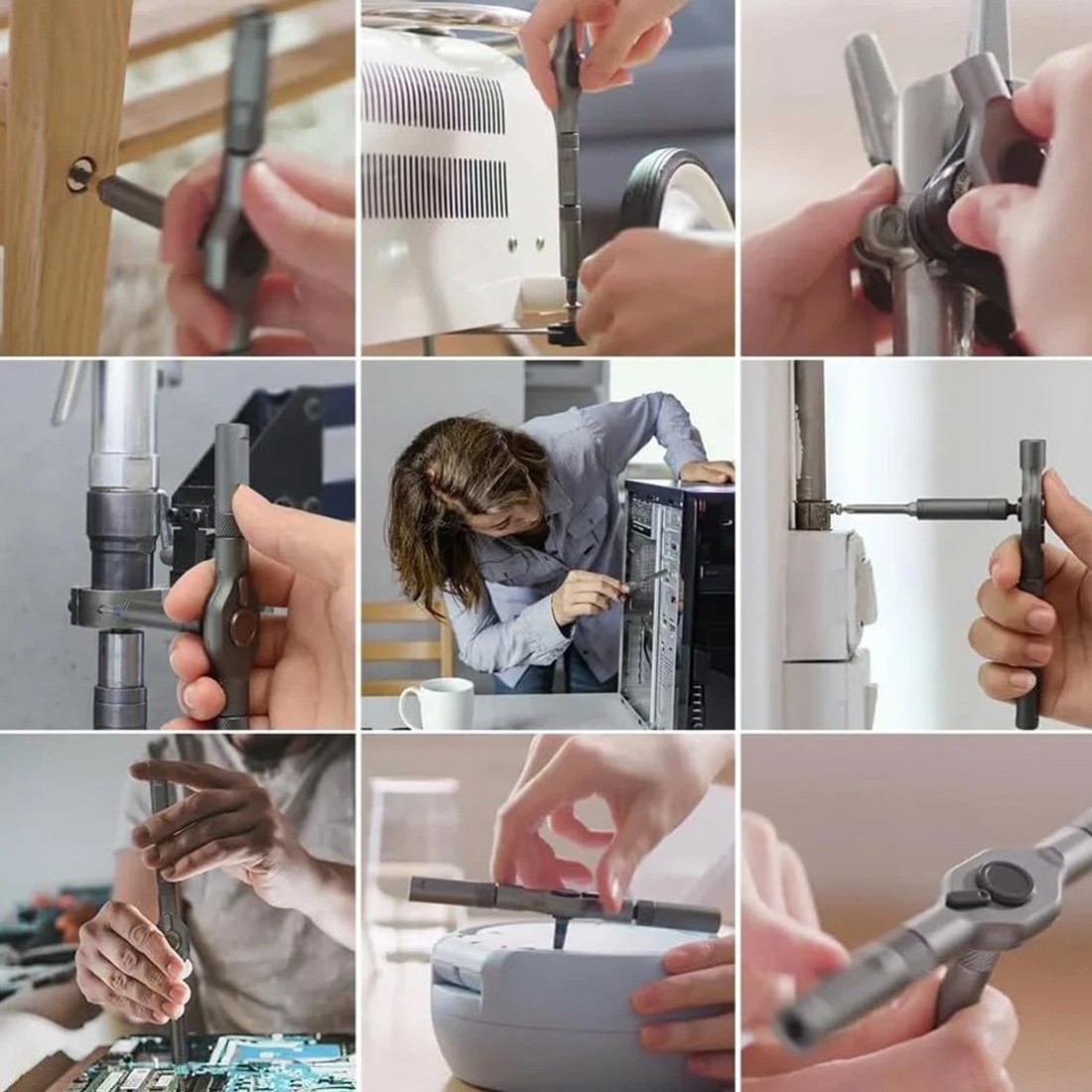 42-in-1 Magnetic Ratchet Screwdriver Set – DIY Tool Kit - Image 2