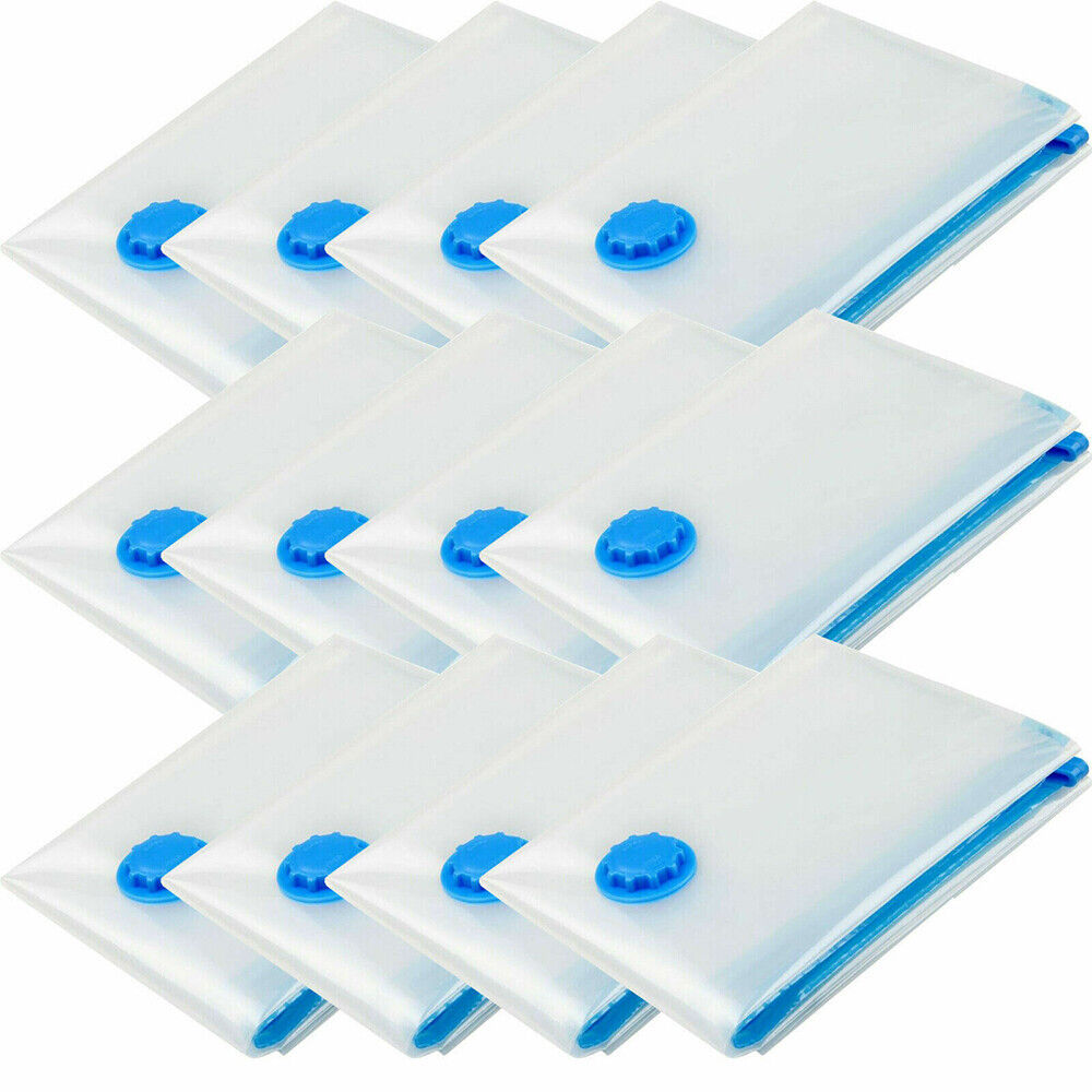12 Vacuum Storage Bags with Hand Pump – Space Saving Set - Image 4