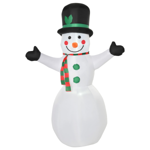 6.5ft Inflatable Snowman LED Christmas Xmas Air Blown Outdoor Garden Decor